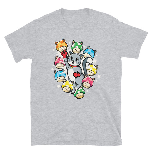 Gamer Cat 9-Up Classic T-Shirt